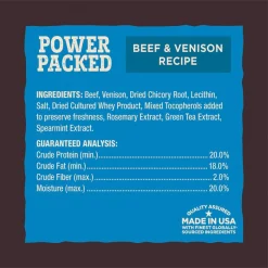 Wellness CORE Power Packed Venison Grain-Free Jerky Dog Treats -Wellness CORE || Caitec Sales 2022 104809 PT7. SY630 V1644912119