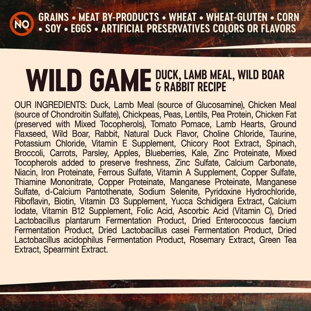 Wellness CORE RawRev Grain-Free Wild Game Recipe with Freeze Dried Lamb Dry Dog Food 6 Wellness CORE RawRev Grain-Free Wild Game Recipe with Freeze Dried Lamb Dry Dog Food - Image 4