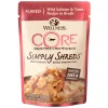 Wellness CORE Simply Shreds Grain-Free Wild Salmon & Tuna Wet Cat Food Topper -Wellness CORE || Caitec Sales 2022 120795 MAIN. SY630 V1594773103