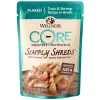Wellness CORE Simply Shreds Grain-Free Tuna & Shrimp Wet Cat Food Topper -Wellness CORE || Caitec Sales 2022 120797 MAIN. SY630 V1594770986