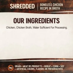 Wellness CORE Simply Shreds Grain-Free Boneless Chicken Wet Cat Food Topper 12 Wellness CORE Simply Shreds Grain-Free Boneless Chicken Wet Cat Food Topper -Wellness CORE || Caitec Sales 2022 120799 PT3. SY630 V1594835467