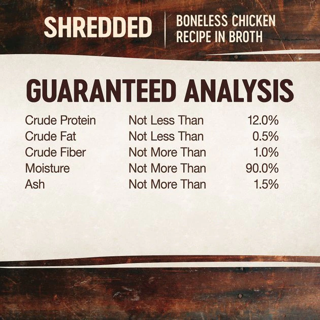 Wellness CORE Simply Shreds Grain-Free Boneless Chicken Wet Cat Food Topper 7 Wellness CORE Simply Shreds Grain-Free Boneless Chicken Wet Cat Food Topper - Image 5