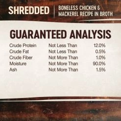 Wellness CORE Simply Shreds Grain-Free Boneless Chicken & Mackerel Wet Cat Food Topper 13 Wellness CORE Simply Shreds Grain-Free Boneless Chicken & Mackerel Wet Cat Food Topper -Wellness CORE || Caitec Sales 2022 120801 PT4. SY630 V1594839963