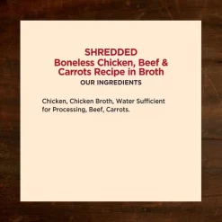 Wellness CORE Simply Shreds Chicken, Beef & Carrots Wet Dog Food Topper -Wellness CORE || Caitec Sales 2022 120803 PT4. SY630 V1613573190