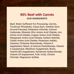 Wellness CORE 95% Grain-Free Beef & Carrots Canned Dog Food -Wellness CORE || Caitec Sales 2022 120815 PT3. SY630 V1613573789