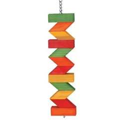 Caitec Featherland Paradise Zig Zag Chew Bird Toy, Large