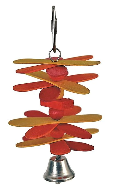 Caitec Featherland Paradise Whirly Ding Bird Toy 3 Caitec Featherland Paradise Whirly Ding Bird Toy
