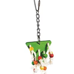 Caitec Featherland Paradise Beaded Triangle Bird Toy