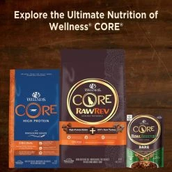 Wellness CORE Grain-Free Original Deboned Turkey, Turkey Meal & Chicken Meal Recipe Dry Food + Turkey, Chicken Liver & Turkey Liver Formula Canned Dog Food -Wellness CORE || Caitec Sales 2022 294010 PT7. SY630 V1621990703