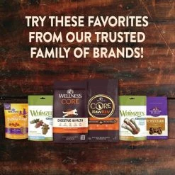 Wellness CORE Grain-Free Reduced Fat Formula Dry Dog Food, 26-lb bag + Wellness CORE Grain-Free Marrow Roasts Hearty Beef Recipe Dog Treats, 8-oz bag -Wellness CORE || Caitec Sales 2022 298706 PT8. SY630 V1621990983