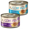 Wellness CORE Natural Grain-Free Turkey & Chicken Liver Pate Canned Kitten Food, 3-oz, case of 12 + Wellness CORE Grain-Free Salmon, Whitefish & Herring Pate Canned Kitten & Cat Food,, 3-oz, case of 12 -Wellness CORE || Caitec Sales 2022 298714 MAIN. SY630 V1621292552