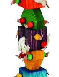 Caitec Featherland Paradise Loaded Dice Bird Toy