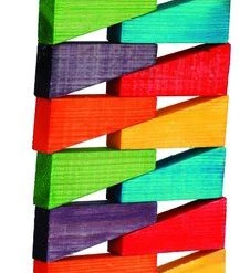 Caitec Featherland Paradise Spinning Triangles Chews Bird Toy