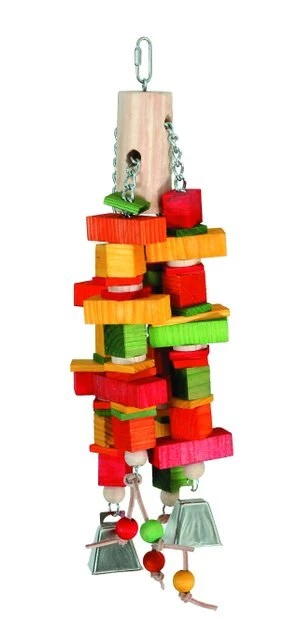 Caitec Featherland Paradise Chewin Log Bird Toy 3 Caitec Featherland Paradise Chewin Log Bird Toy
