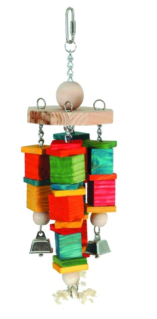 Caitec Featherland Paradise Wind Chime Bird Toy 3 Caitec Featherland Paradise Wind Chime Bird Toy