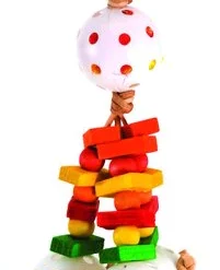 Caitec Featherland Paradise Batter Up Bird Toy