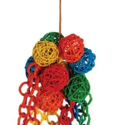 Caitec Featherland Paradise Vibrant Clusters Bird Toy