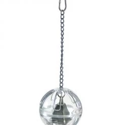 Caitec Featherland Paradise Foraging Ball With Bell Bird Toy