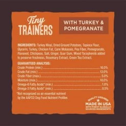 Wellness CORE Tiny Trainers Tender Turkey & Pomegranate Dog Treats, 6-oz bag, 6-oz bag -Wellness CORE || Caitec Sales 2022 352527 PT6. SY630 V1641485193