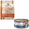 Wellness CORE Grain-Free Original Formula Dry Food + Signature Selects Shredded Boneless Chicken & Chicken Liver Entree in Sauce Grain-Free Canned Cat Food