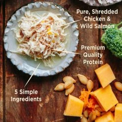 Wellness CORE Simply Shreds Chicken, Beef & Carrots + Chicken, Salmon & Pumpkin Wet Dog Food Topper -Wellness CORE || Caitec Sales 2022 367552 PT6. SY630 V1644463335