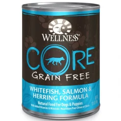 Wellness CORE Grain-Free Whitefish, Salmon & Herring Formula Canned Dog Food