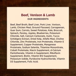 Wellness CORE Grain-Free Beef, Venison & Lamb Formula Canned Dog Food -Wellness CORE || Caitec Sales 2022 52021 PT3. SY630 V1612807885