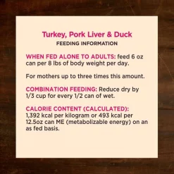 Wellness CORE Grain-Free Turkey, Pork Liver & Duck Formula Canned Dog Food -Wellness CORE || Caitec Sales 2022 52027 PT4. SY630 V1625841363