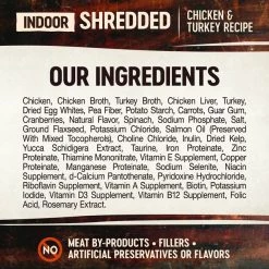 Wellness CORE Grain-Free Hearty Cuts in Gravy Indoor Shredded Chicken & Turkey Recipe Canned Cat Food -Wellness CORE || Caitec Sales 2022 95706 PT4. SY630 V1605841310
